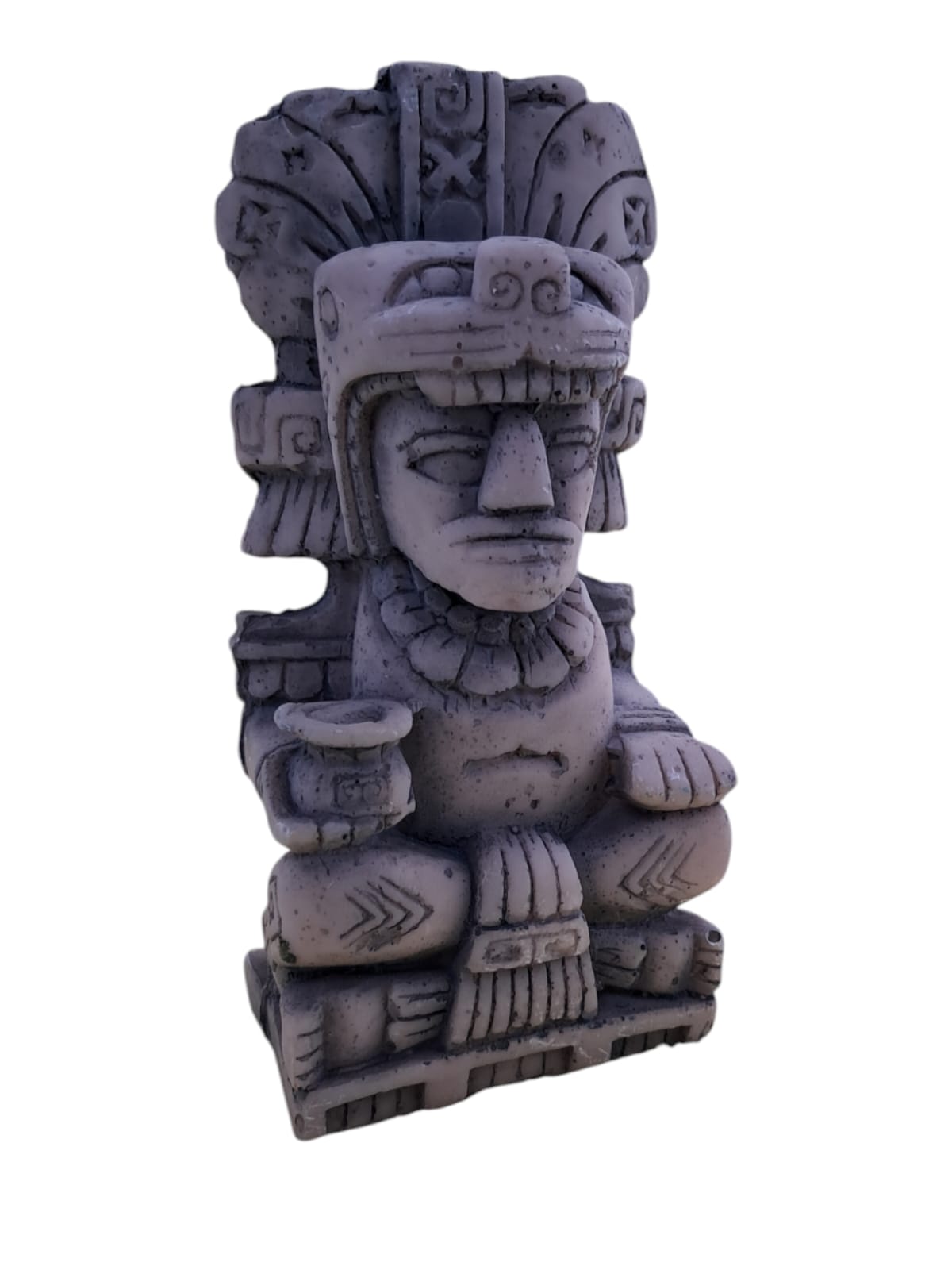 Figura Decorativa Tolteca para Acuario