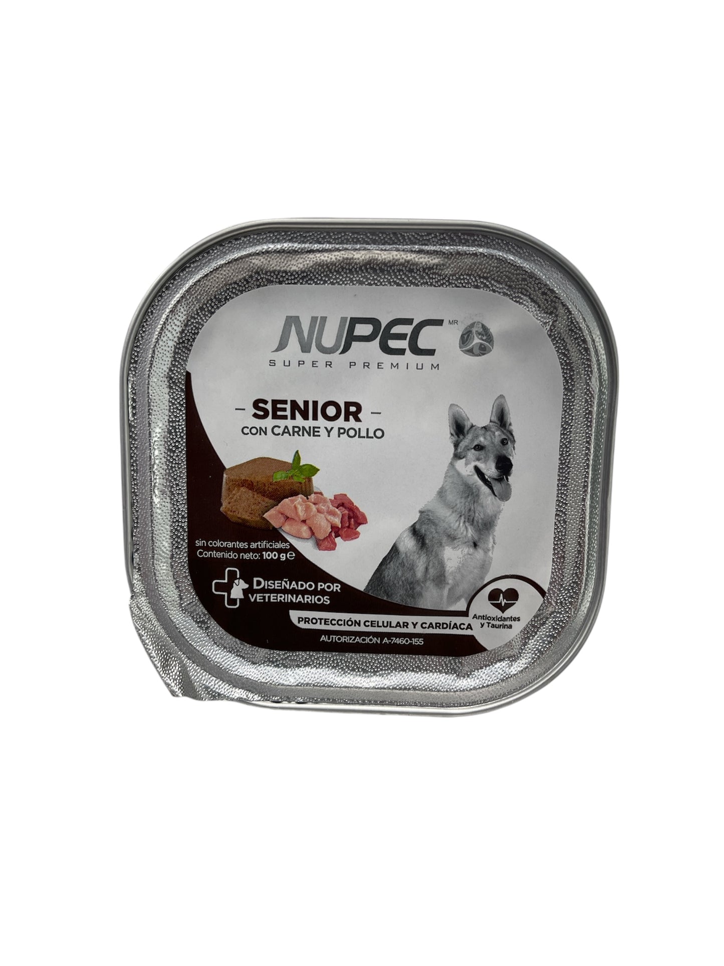 Alimento húmedo Senior carne y pollo