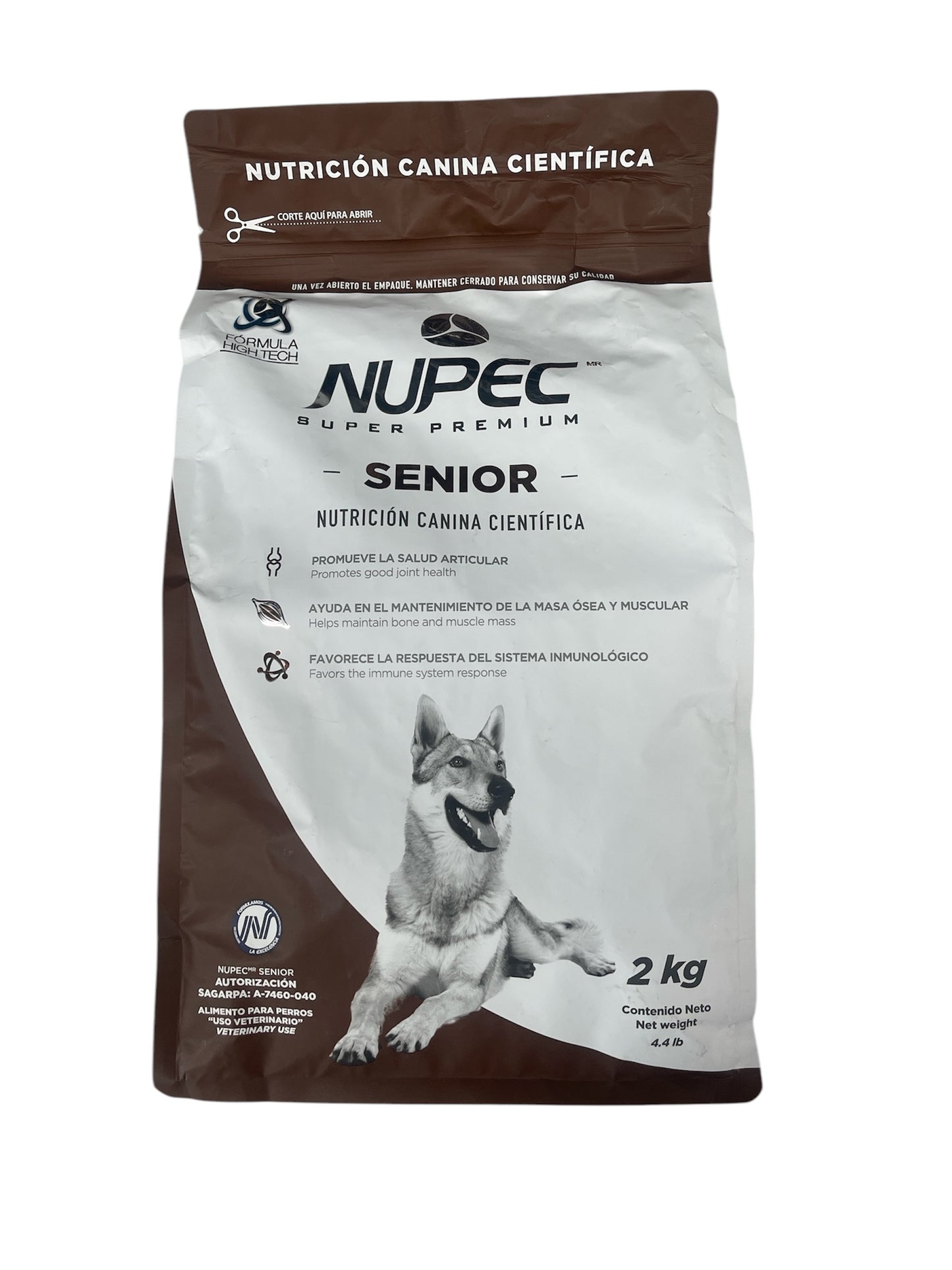 Alimento para perro senior