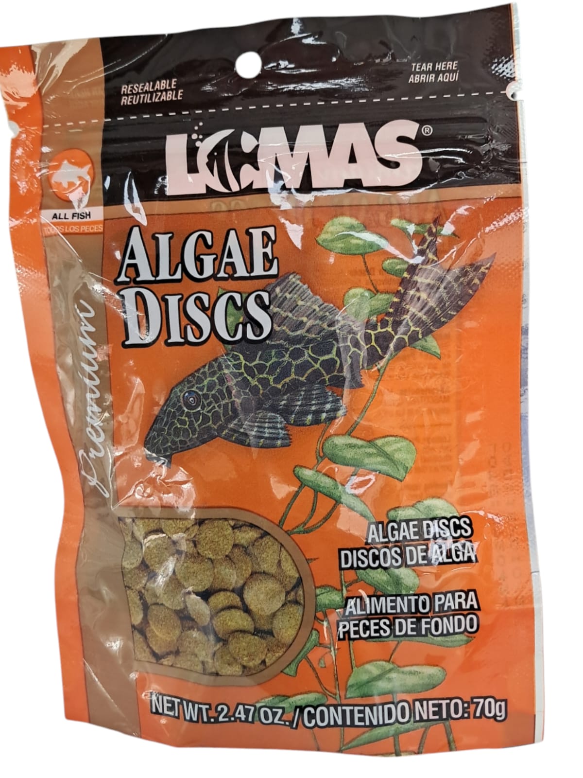 Alimento para peces de Fondo