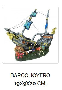Figura Barco Joyero