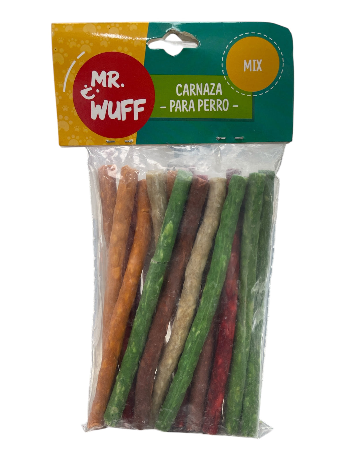 Mr. Wuff Carnaza Mix en Bastones Surtidos para Perro
