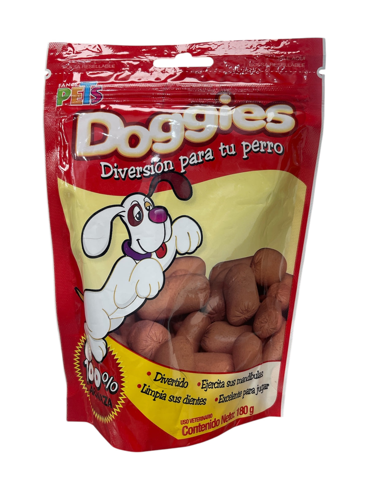 Fancy Pets Doggies Premio de Carnaza para Perro 180 g