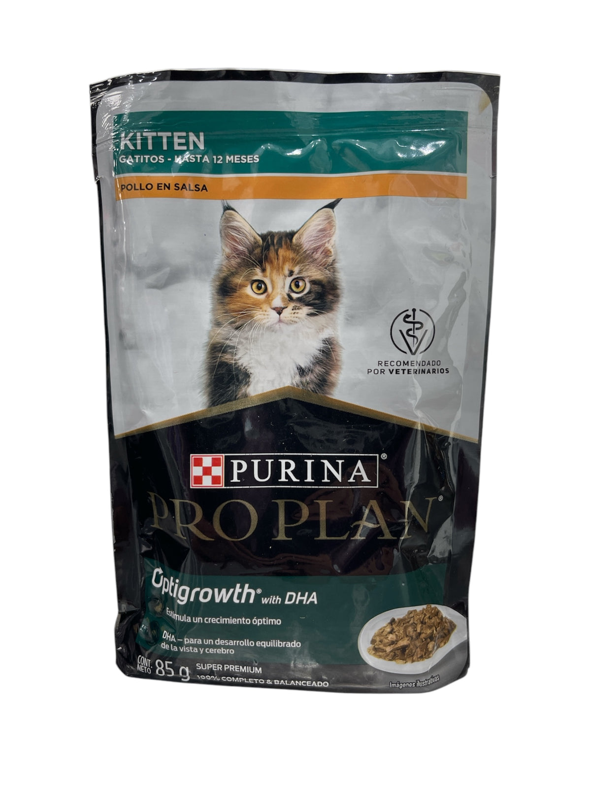 Purina Pro Plan Kitten Pollo en Salsa para Gatito