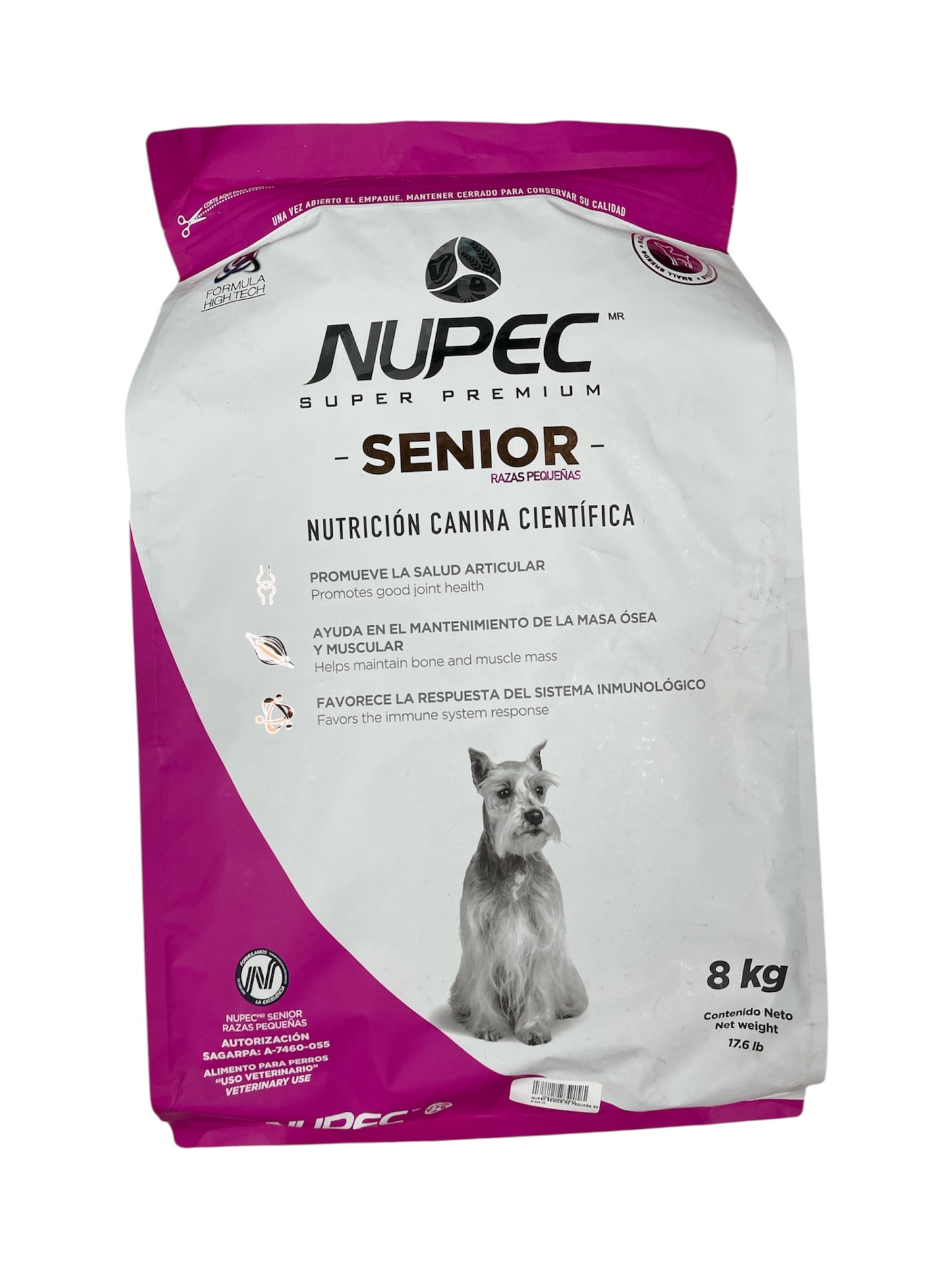 Alimento para perro senior