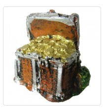 Figura cofre monedas